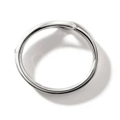 Men John Hardy Cuffs^Surf Hinged Bangle, Sterling Silver, Wide