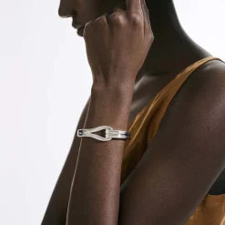 Men John Hardy Cuffs^Surf Hinged Bangle, Sterling Silver, Wide