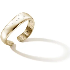 Men John Hardy Cuffs^Surf Kick Cuff, Silver, Diamonds, Wide