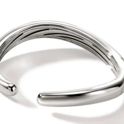 Men John Hardy Cuffs^Surf Kick Cuff, Silver, Diamonds