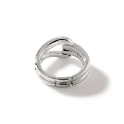 Women John Hardy Statement^Surf Link Ring, Gold