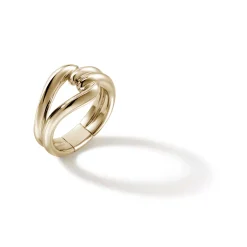 Women John Hardy Statement^Surf Link Ring, Sterling Silver