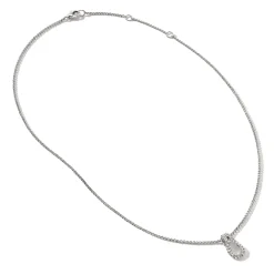 Men John Hardy Tags & Pendants^Surf Pendant Necklace, Silver, Diamonds