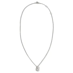 Men John Hardy Tags & Pendants^Surf Pendant Necklace, Silver, Diamonds