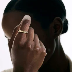 Women John Hardy Bands^Surf Ring, Gold, Diamonds, Slim