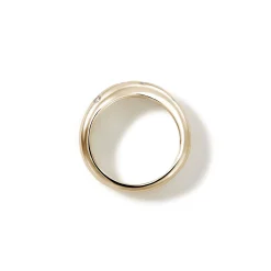 Men John Hardy Bands^Surf Ring, Sterling Silver, Diamonds, Slim