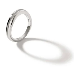 Men John Hardy Bands^Surf Ring, Sterling Silver, Slim