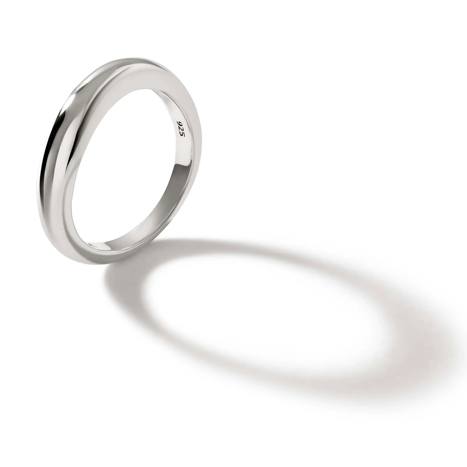 Men John Hardy Bands^Surf Ring, Sterling Silver, Slim