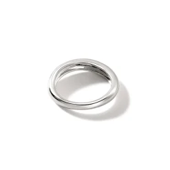 Men John Hardy Bands^Surf Ring, Sterling Silver, Slim