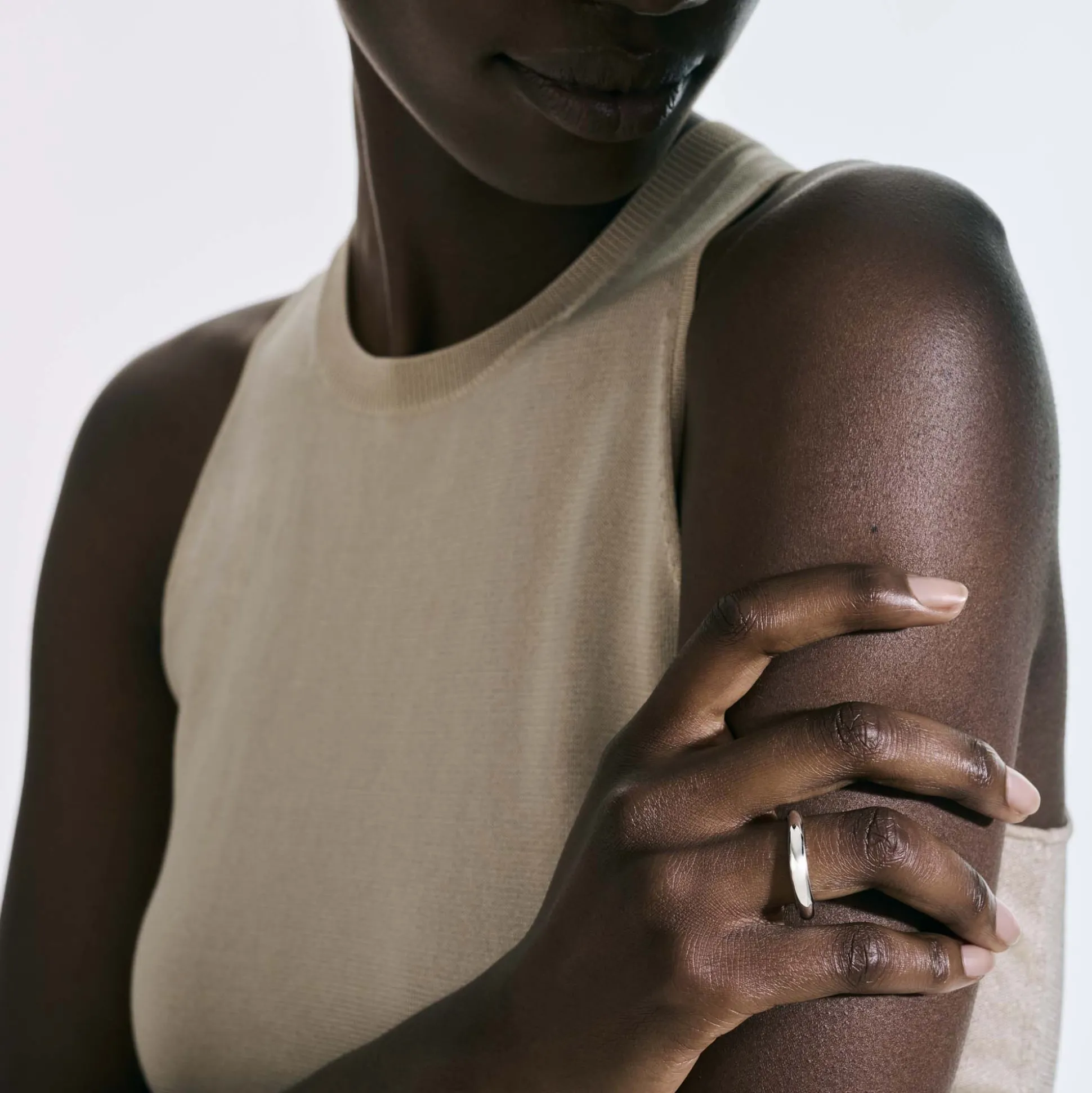 Men John Hardy Bands^Surf Ring, Sterling Silver, Slim