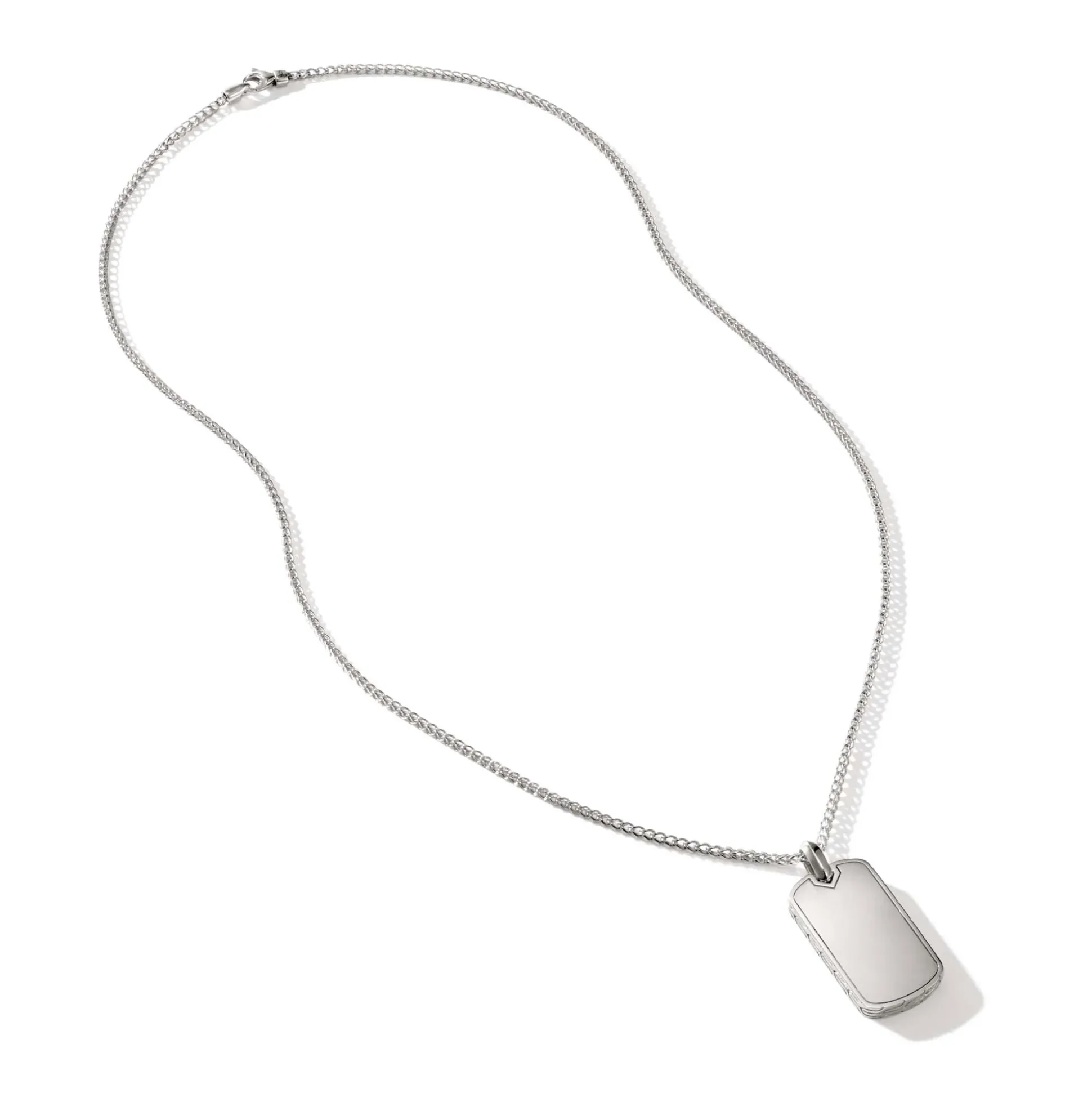 Men John Hardy Tags & Pendants^Tag Pendant Necklace, Sterling Silver, Gemstone