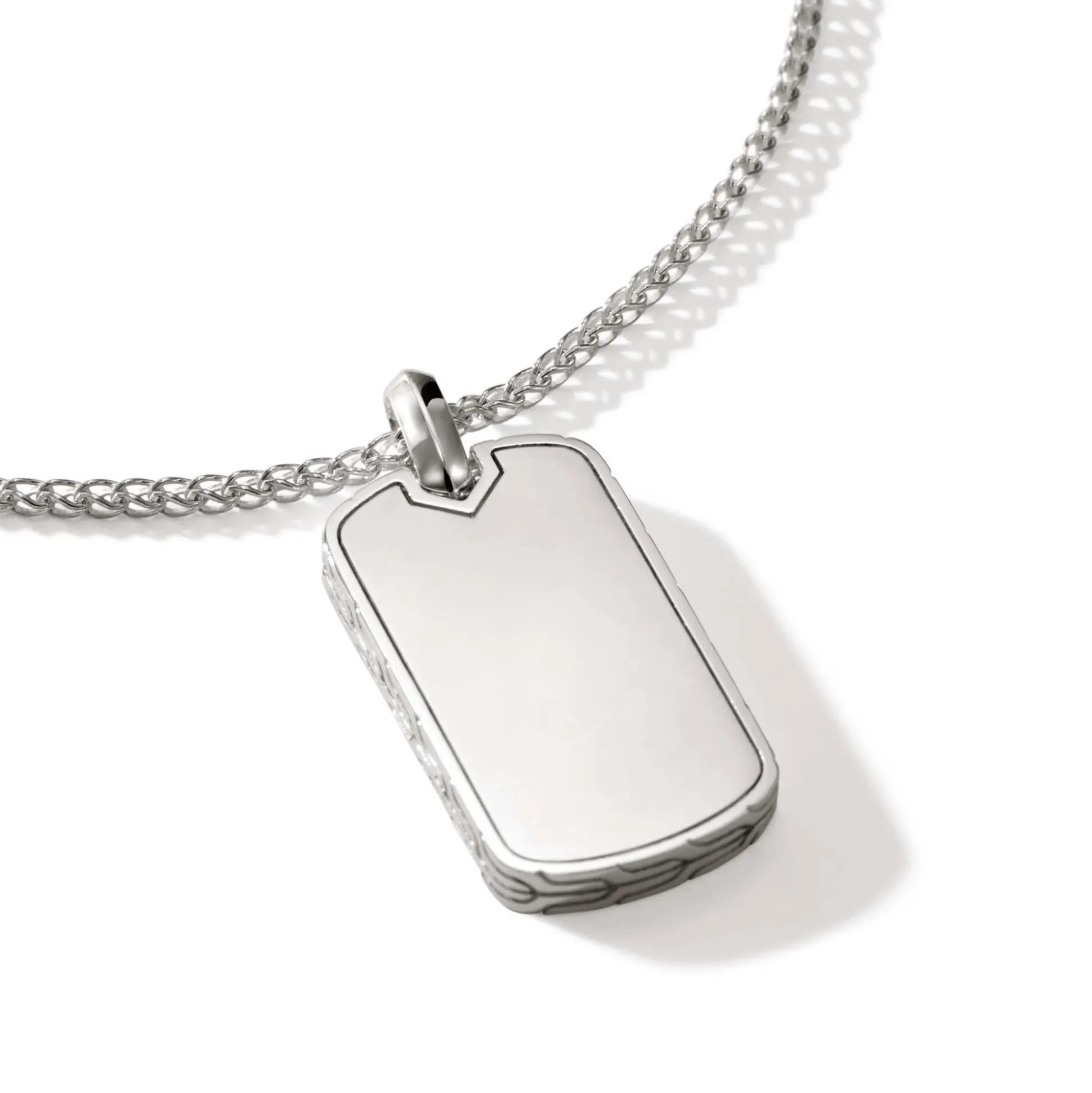 Men John Hardy Tags & Pendants^Tag Pendant Necklace, Sterling Silver, Gemstone