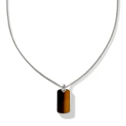 Men John Hardy Tags & Pendants^Tag Pendant Necklace, Sterling Silver, Gemstone