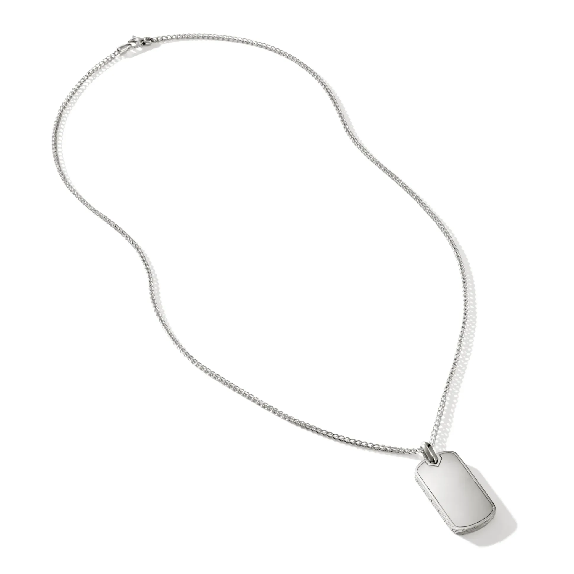 Men John Hardy Tags & Pendants^Tag Pendant Necklace, Sterling Silver, Gemstone