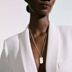 Men John Hardy Tags & Pendants^Tag Pendant Necklace, Sterling Silver, Gemstone