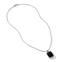 Men John Hardy Tags & Pendants^Tag Pendant Necklace, Sterling Silver, Gemstone
