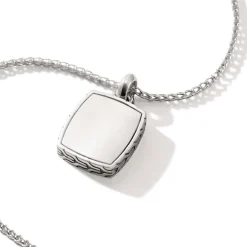 Men John Hardy Tags & Pendants^Tag Pendant Necklace, Sterling Silver, 1.7Mm