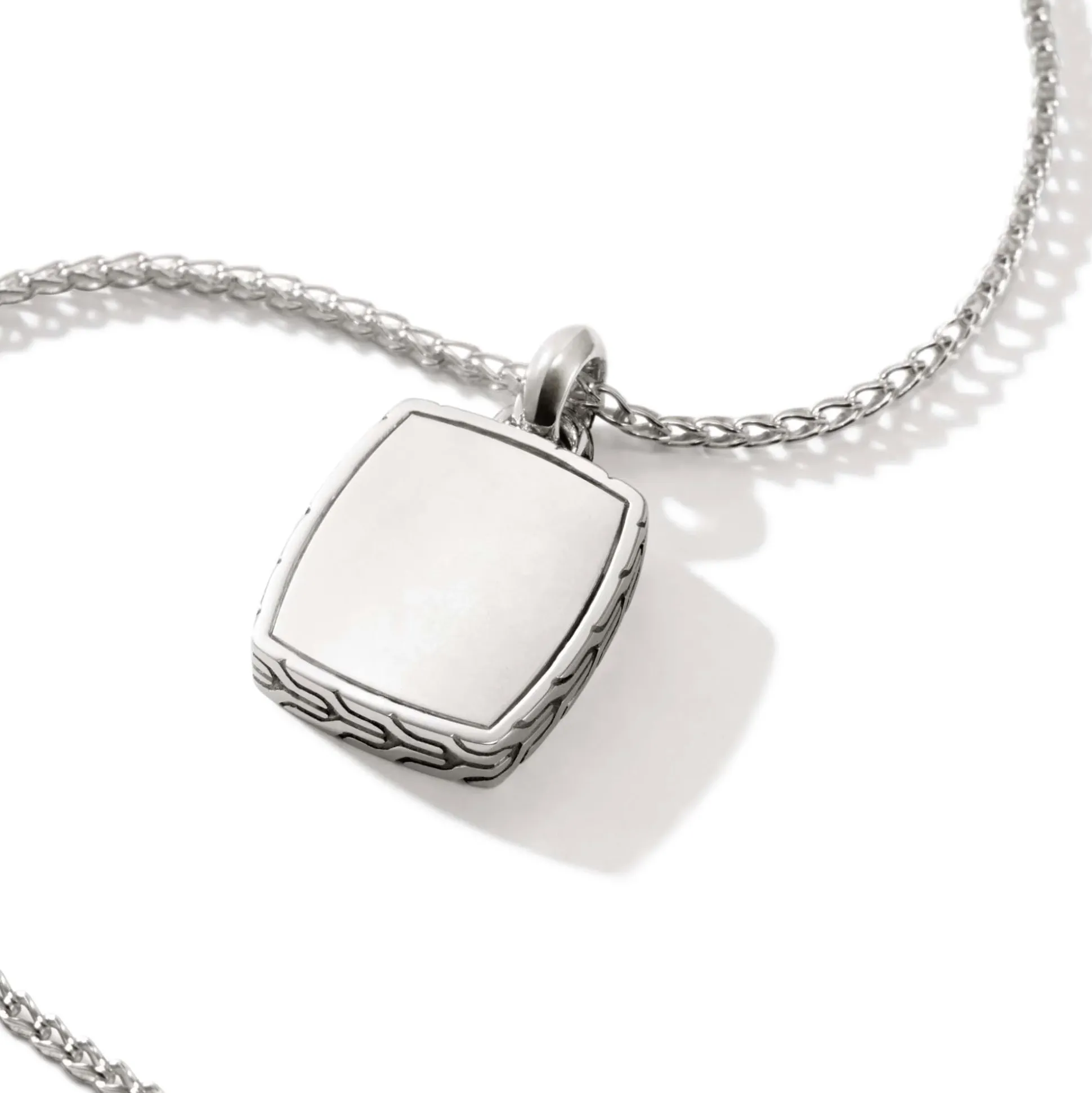 Men John Hardy Tags & Pendants^Tag Pendant Necklace, Sterling Silver, 1.7Mm