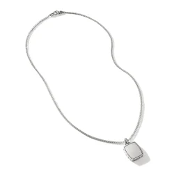 Men John Hardy Tags & Pendants^Tag Pendant Necklace, Sterling Silver, 1.7Mm