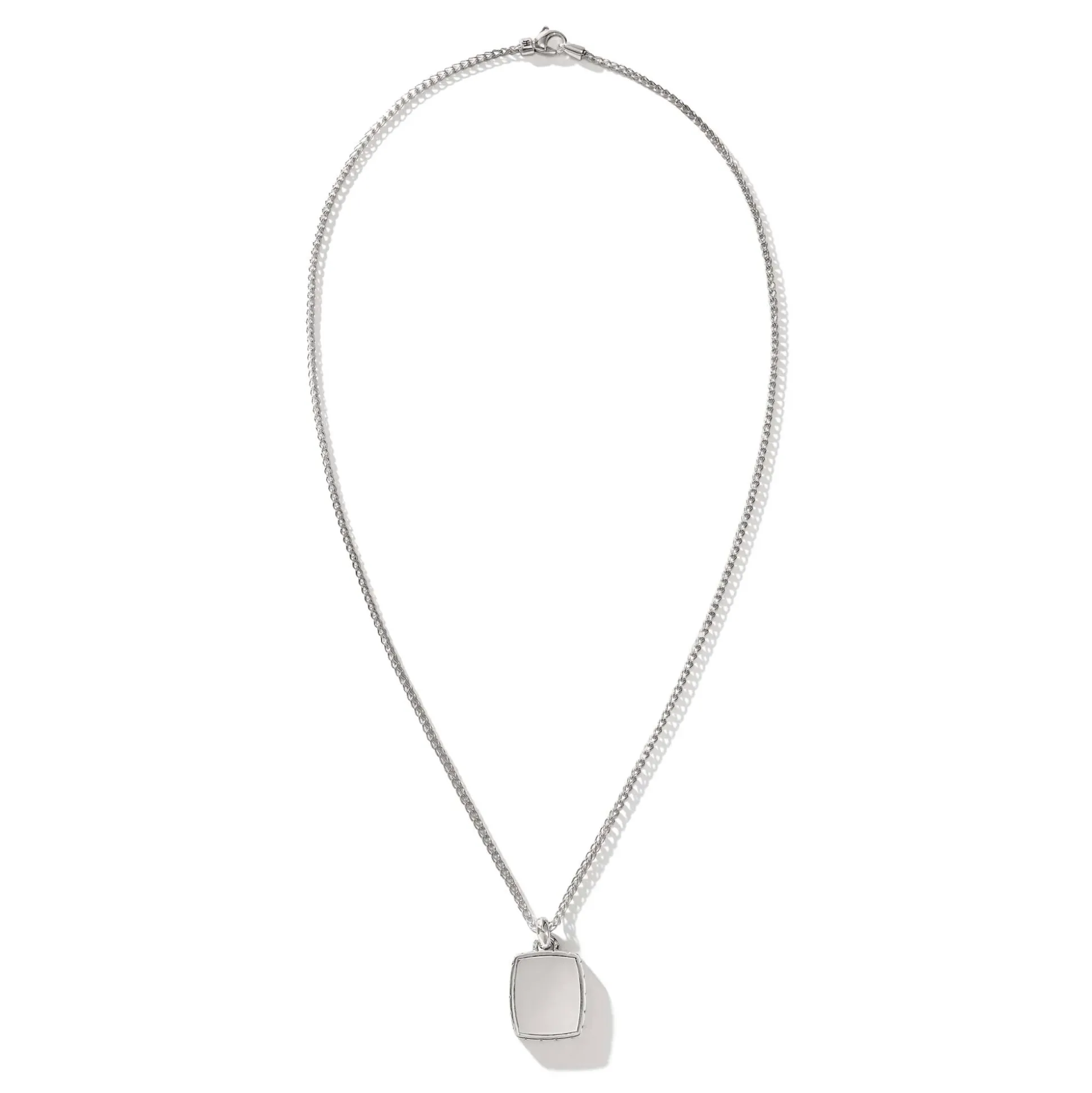 Men John Hardy Tags & Pendants^Tag Pendant Necklace, Sterling Silver, 1.7Mm