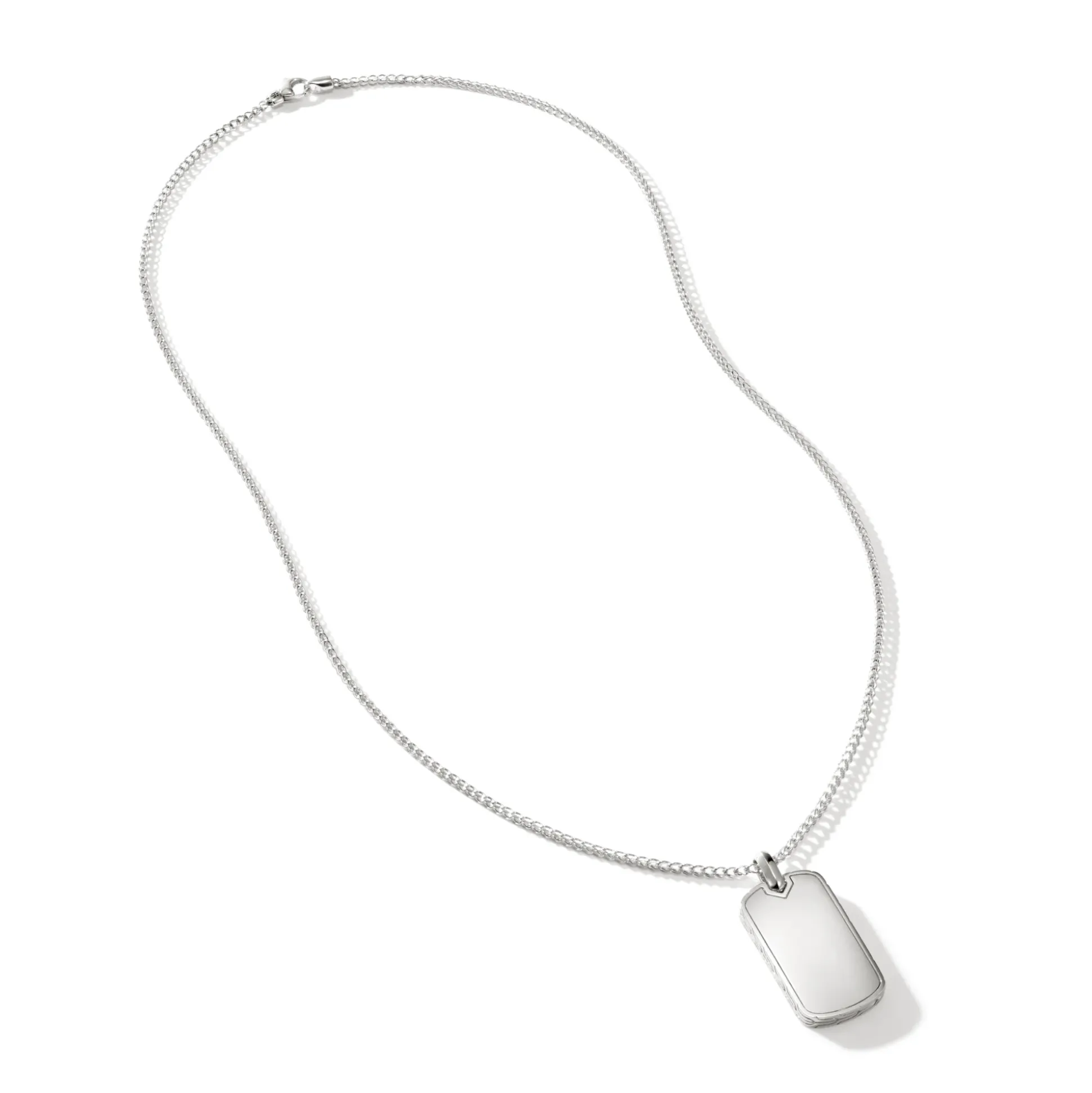 Men John Hardy Tags & Pendants^Tag Pendant Necklace, Sterling Silver, Gemstone