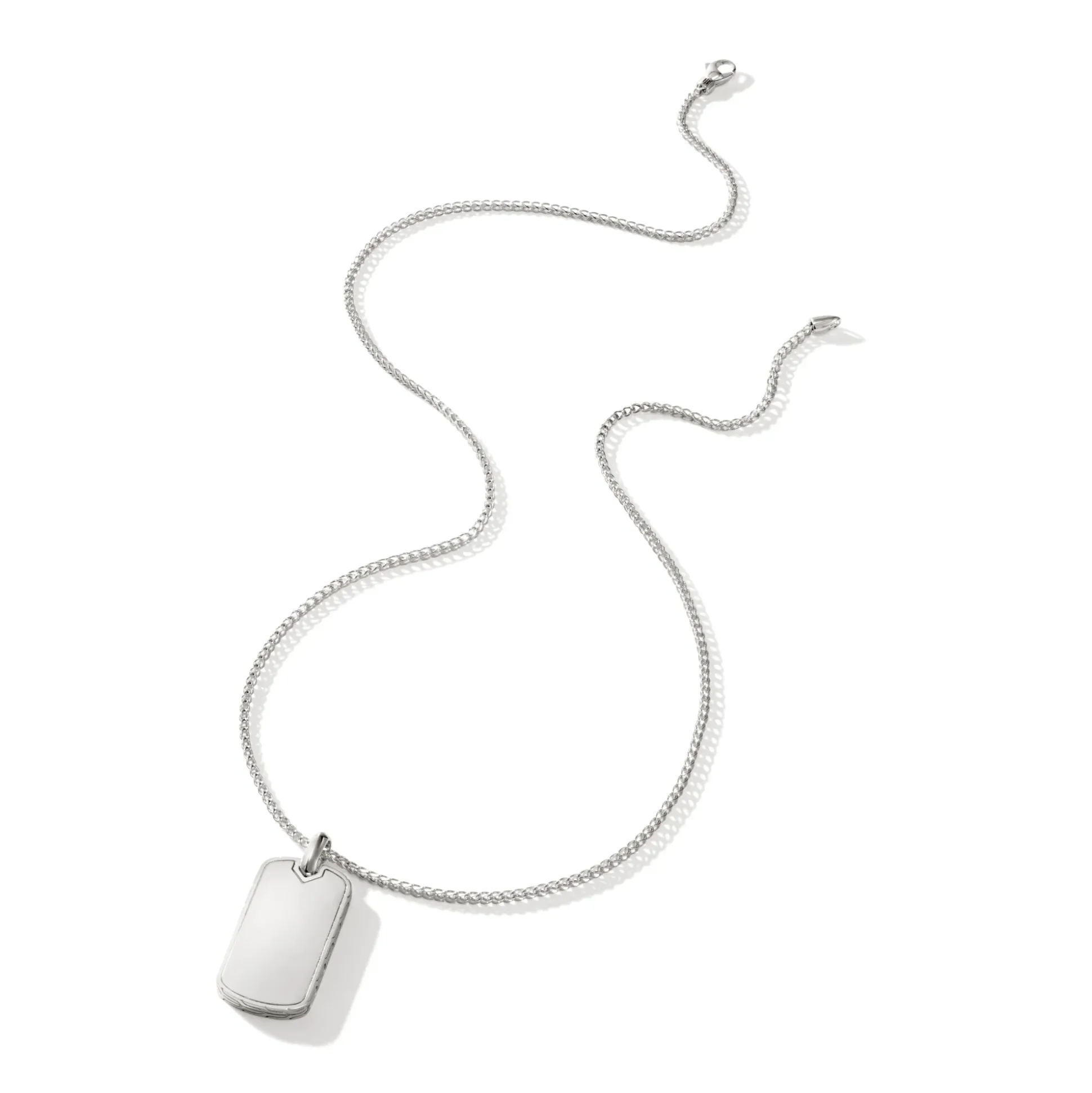 Men John Hardy Tags & Pendants^Tag Pendant Necklace, Sterling Silver, Gemstone