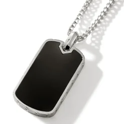 Men John Hardy Tags & Pendants^Tag Pendant Necklace, Sterling Silver, Gemstone