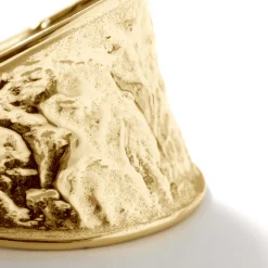 Women John Hardy Statement^Texture Saddle Ring, Gold