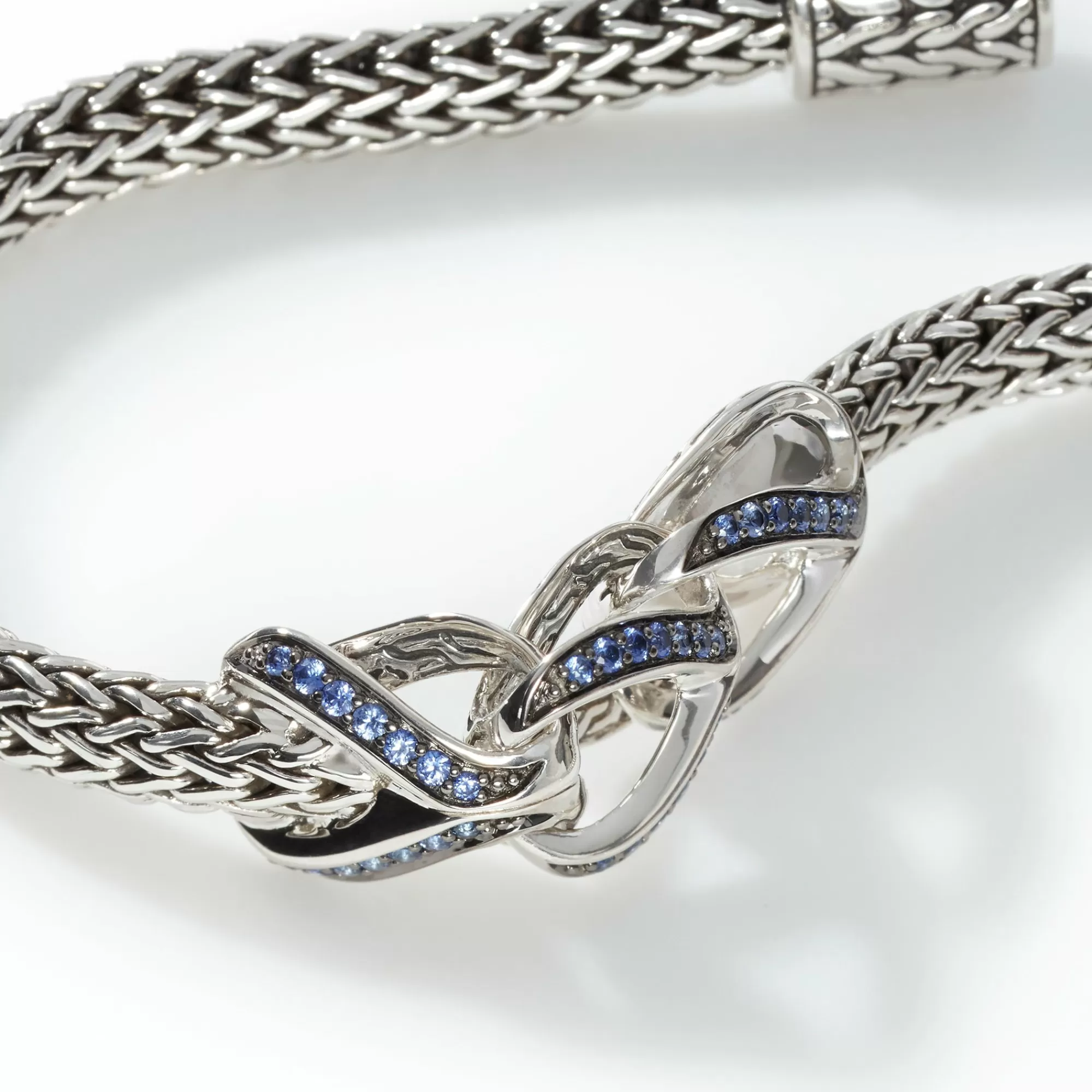 Chains^John Hardy Asli Bracelet, Sterling Silver, Pave