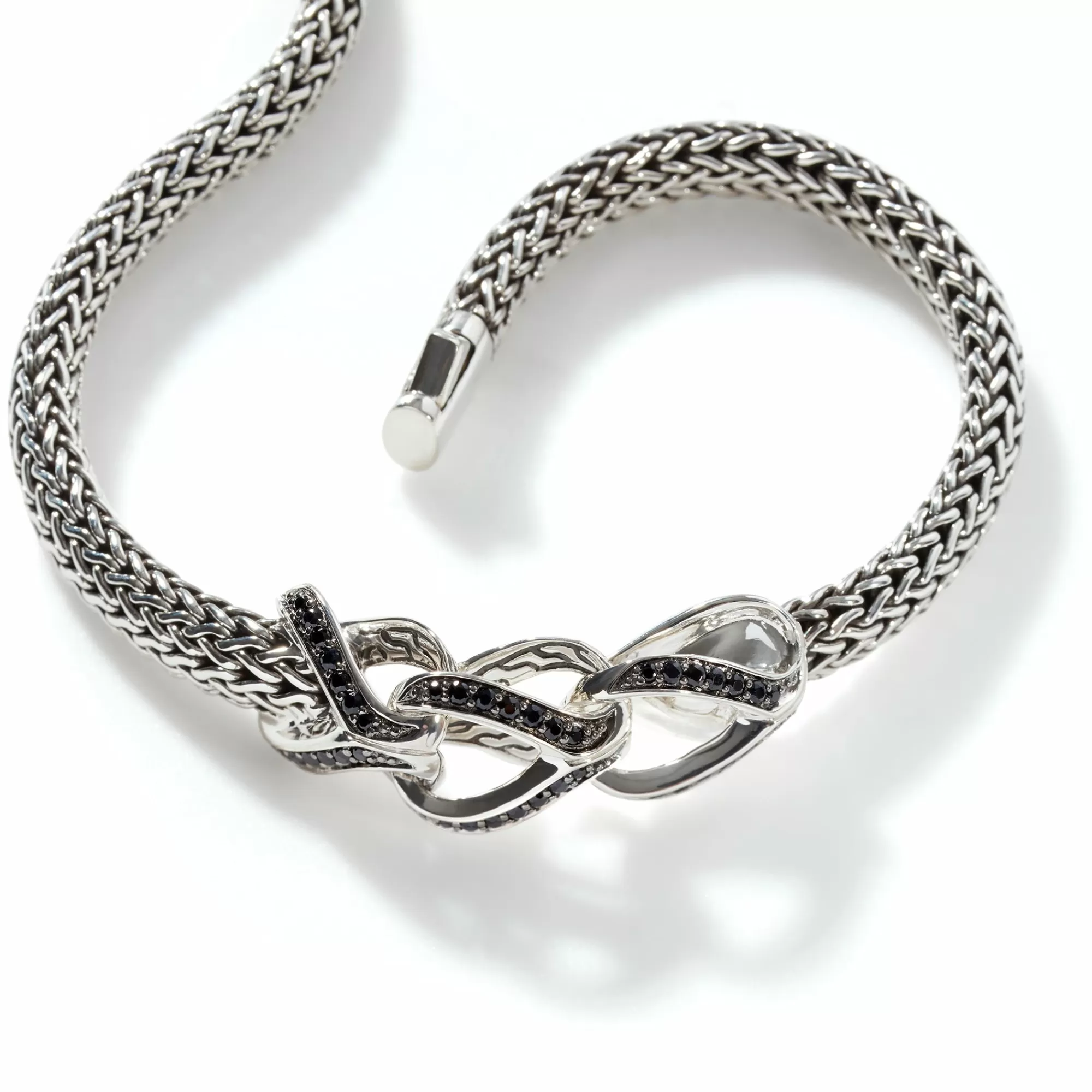 Chains^John Hardy Asli Bracelet, Sterling Silver, Pave