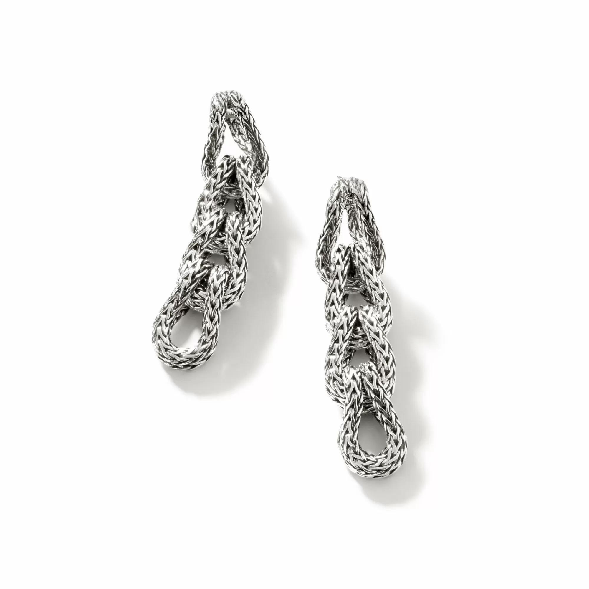 Drops^John Hardy Asli Link Earring, Sterling Silver