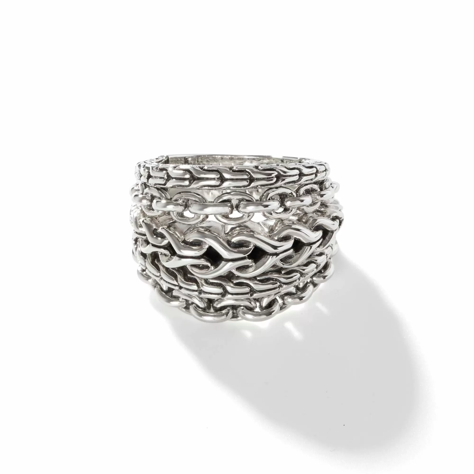 Statement^John Hardy Asli Stacked Ring, Sterling Silver