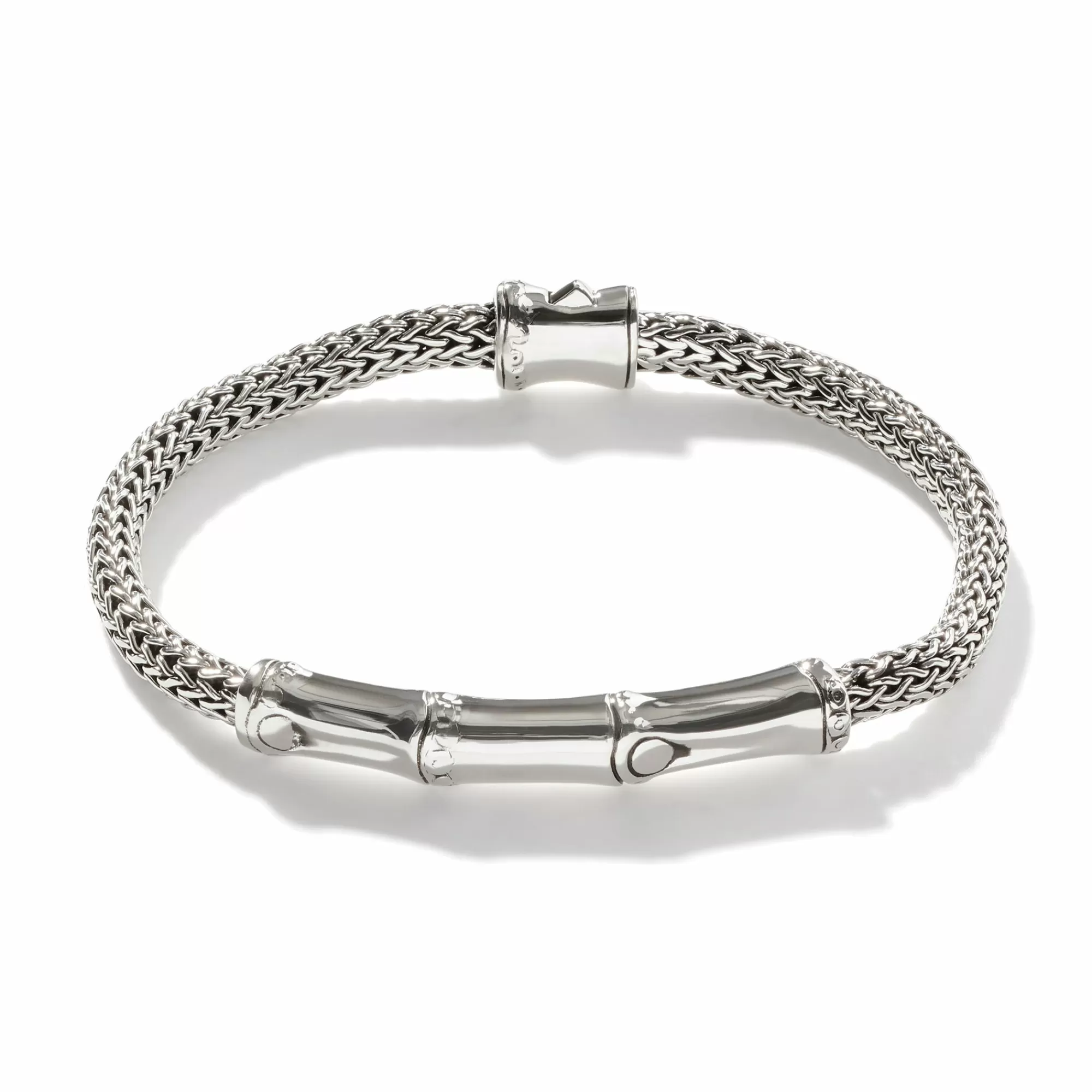 Chains^John Hardy Bamboo Bracelet, Sterling Silver, 4Mm