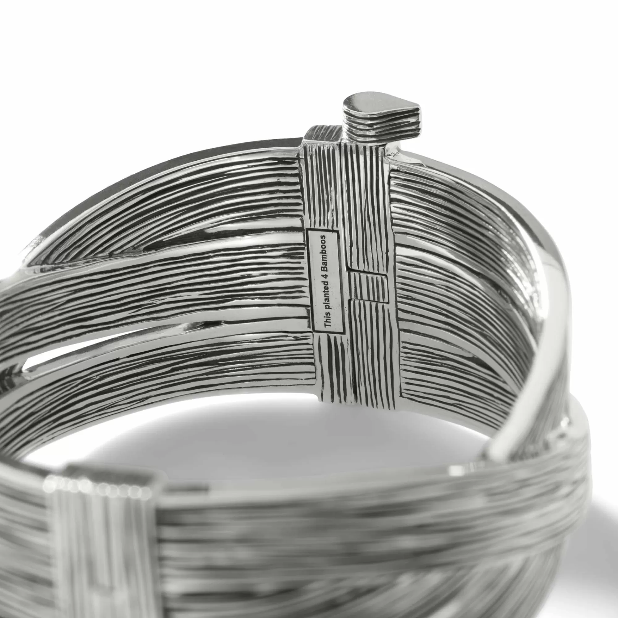 Bangles & Cuffs^John Hardy Bamboo Hinged Bangle, Sterling Silver, Wide