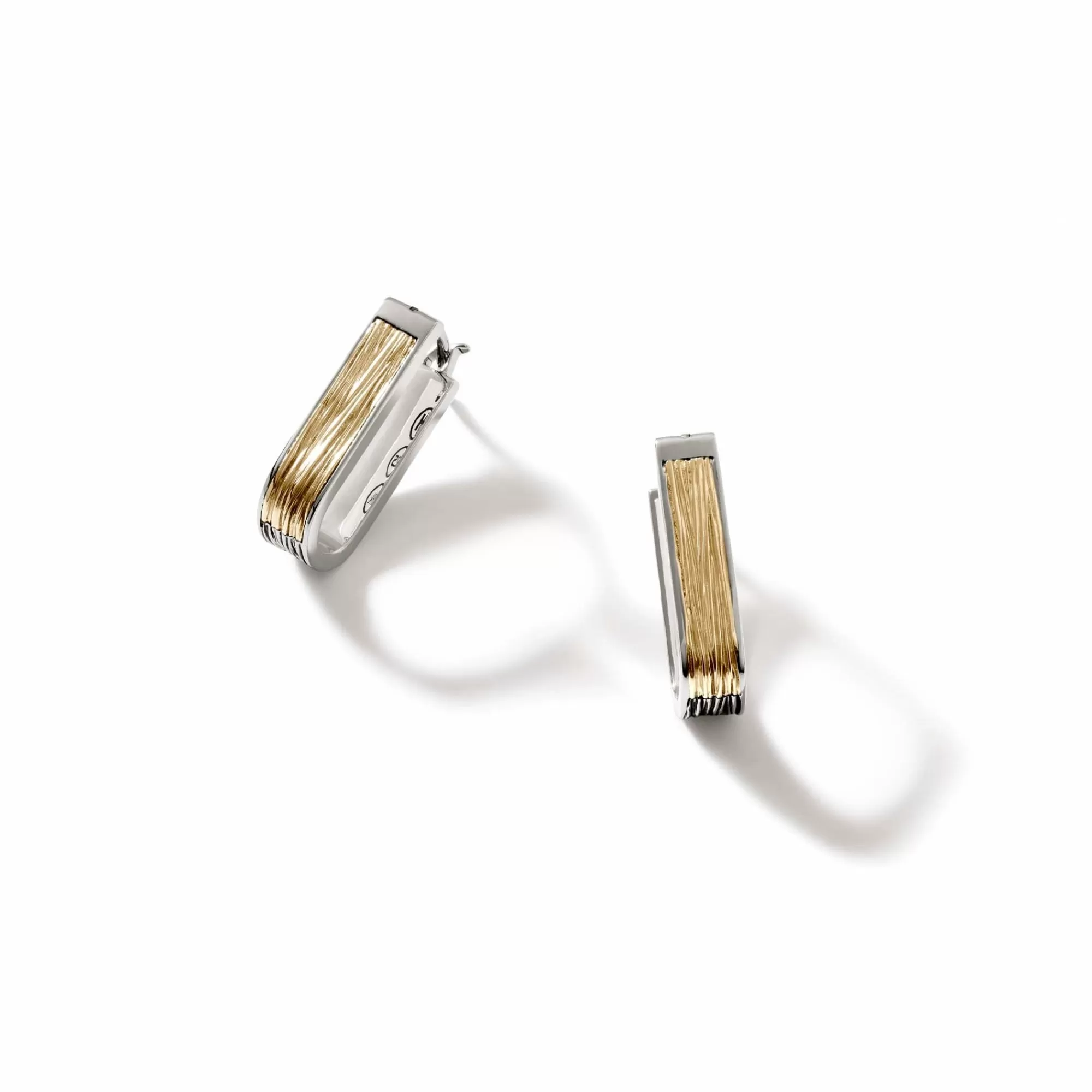 Hoops^John Hardy Bamboo Hoop Earring, Gold, Sterling Silver