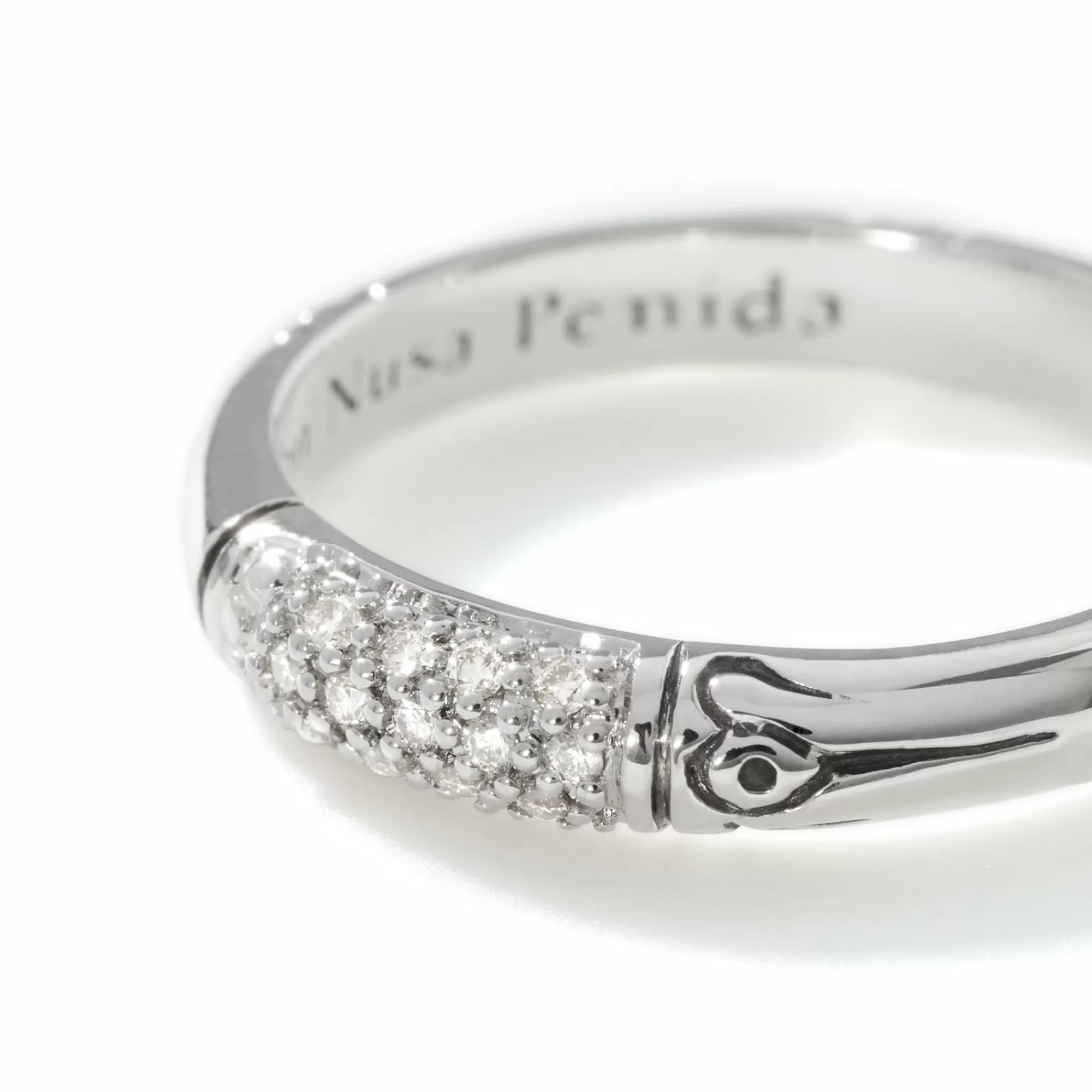 Bands^John Hardy Bamboo Ring, Sterling Silver, Diamonds, Slim