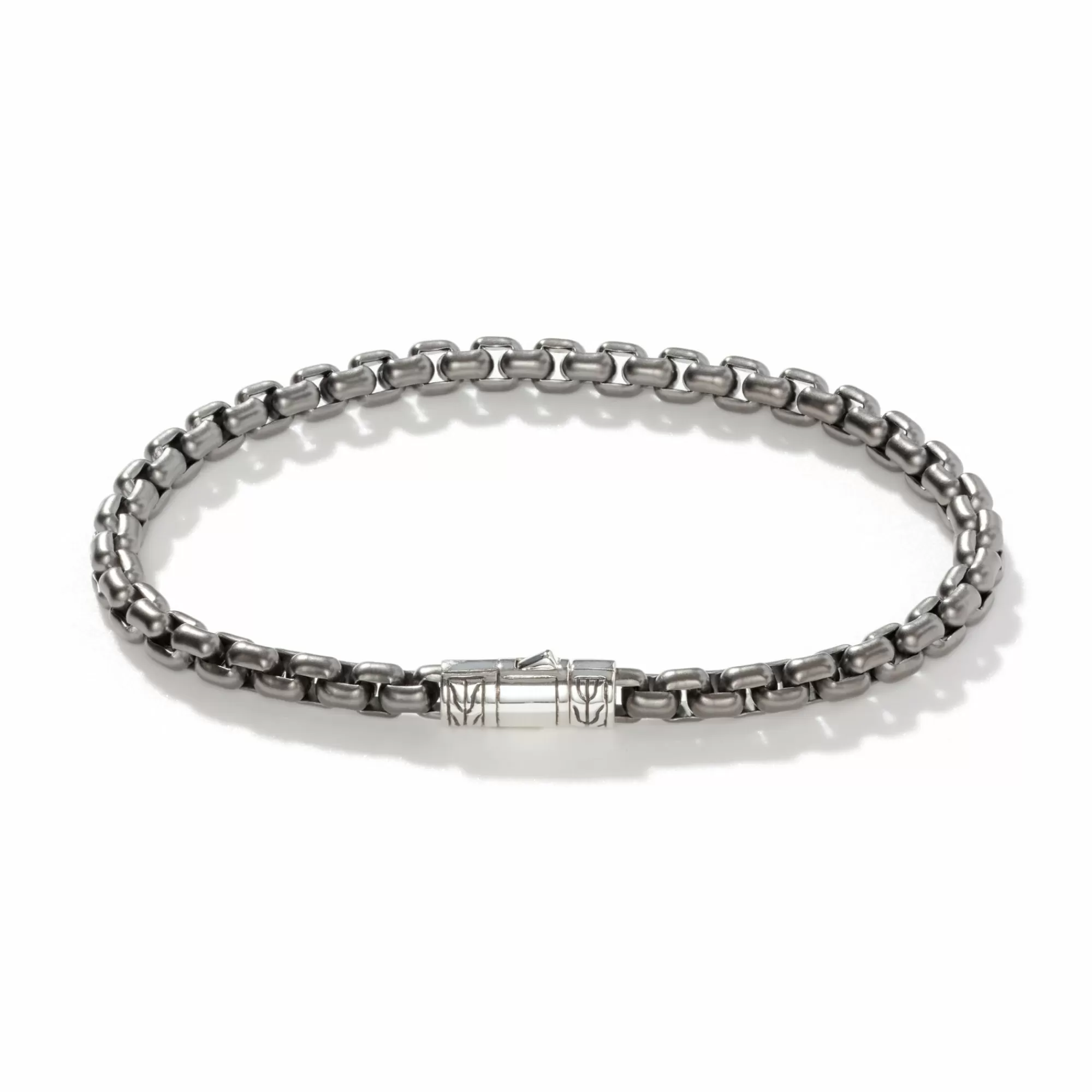 Chains^John Hardy Box Chain Bracelet, Dark Silver, 4.8Mm