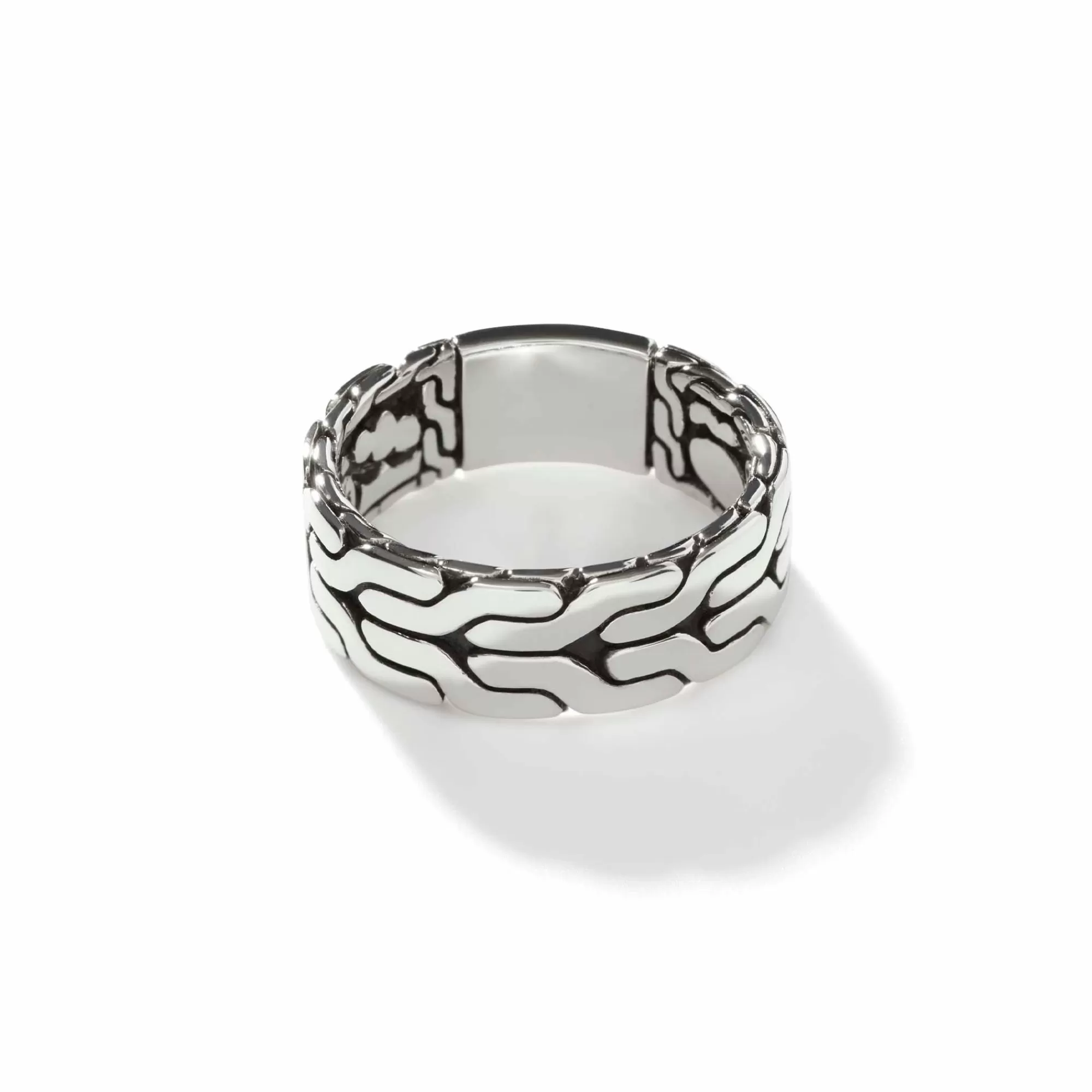 Bands^John Hardy Carved Chain Band Ring, Sterling Silver