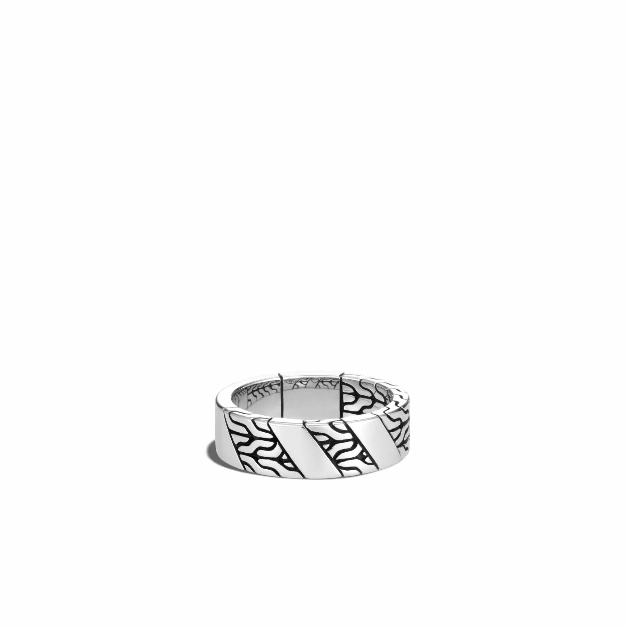 Bands^John Hardy Carved Chain Band Ring, Sterling Silver