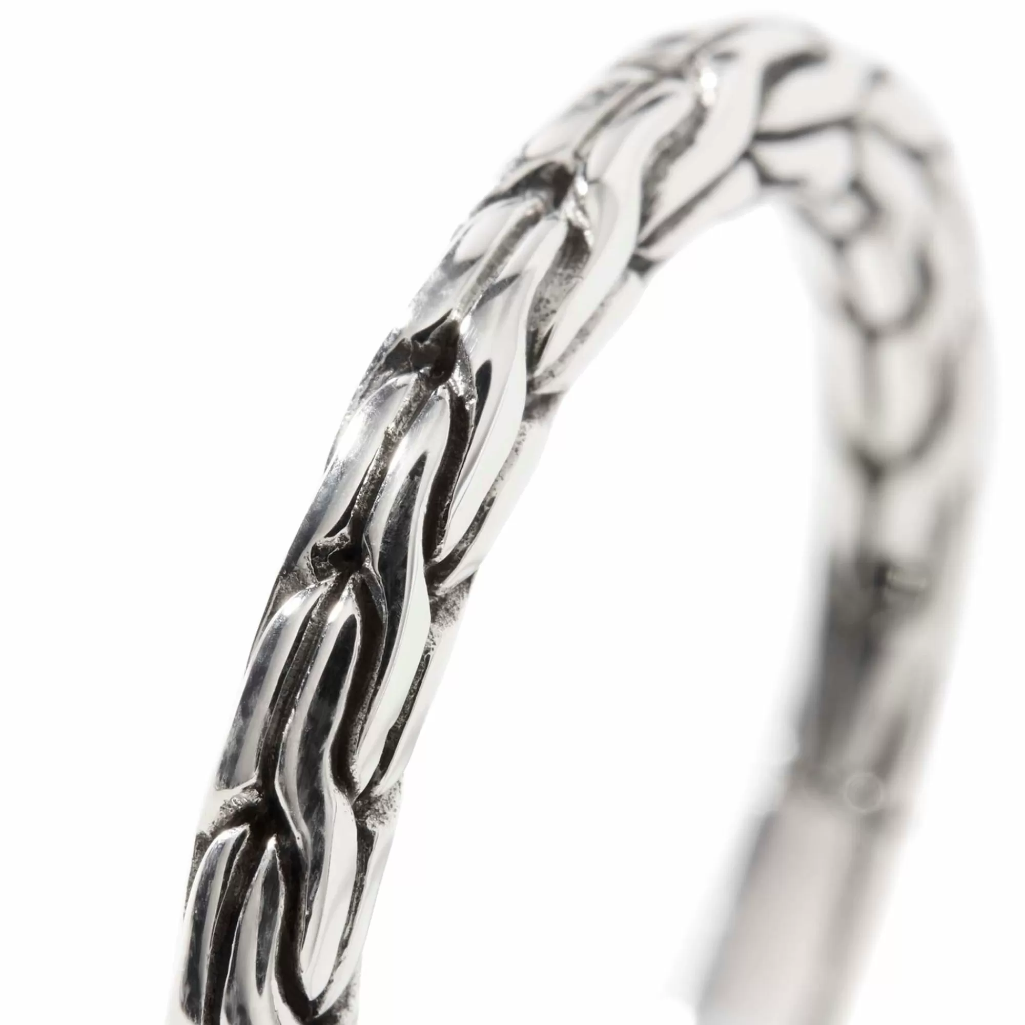 Bands^John Hardy Carved Chain Band Ring, Sterling Silver, Slim