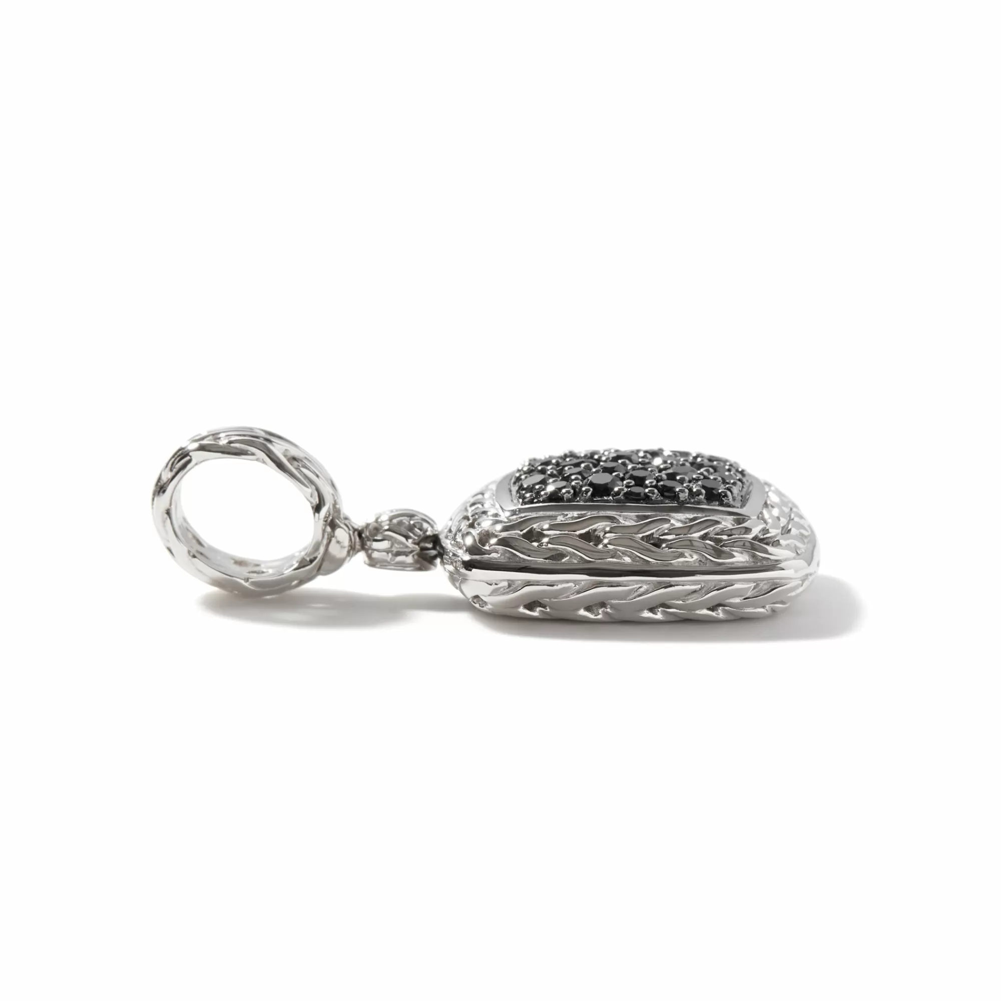 Pendants^John Hardy Carved Chain Pendant, Sterling Silver, Pave