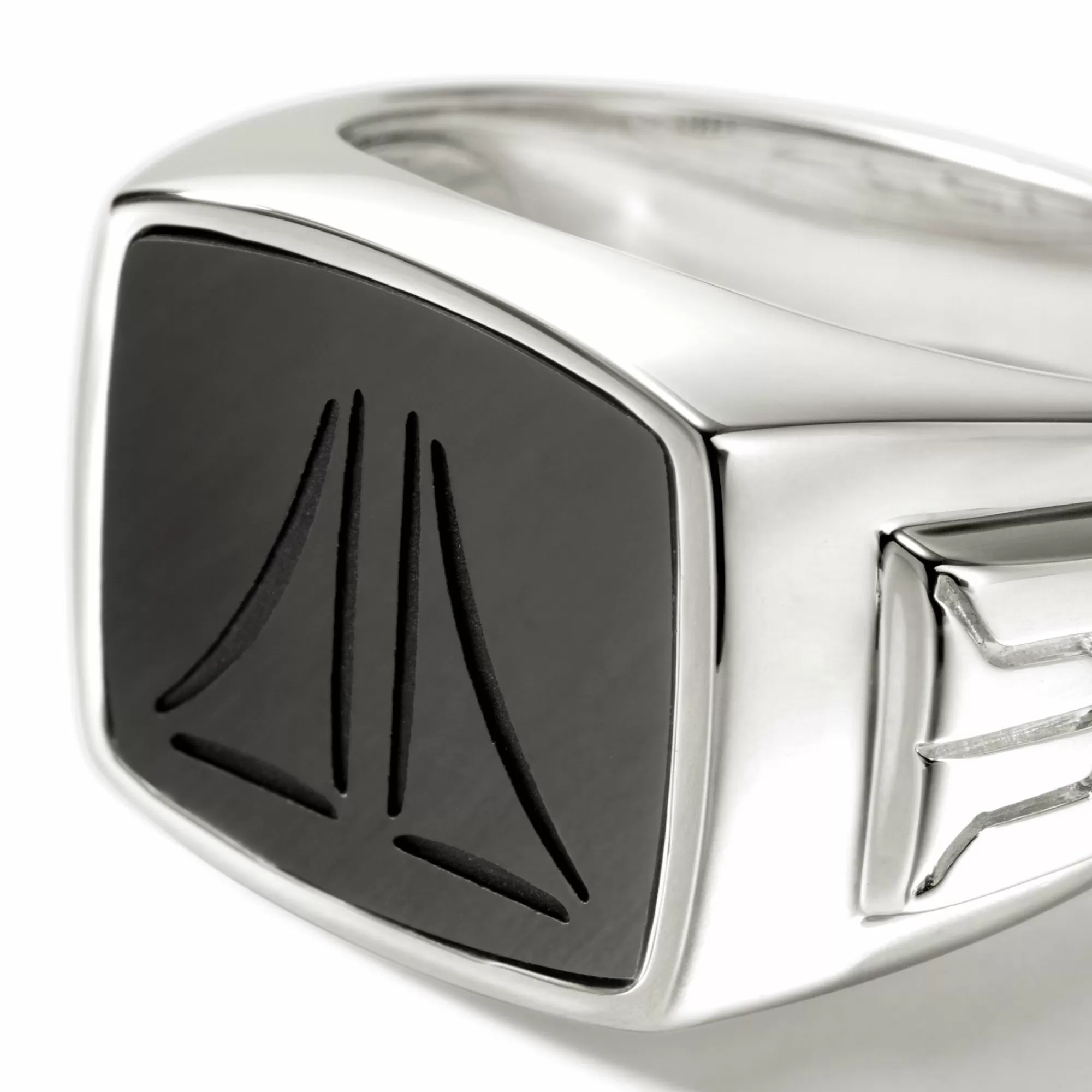 Signets^John Hardy Carved Signet Ring, Sterling Silver, Gemstone