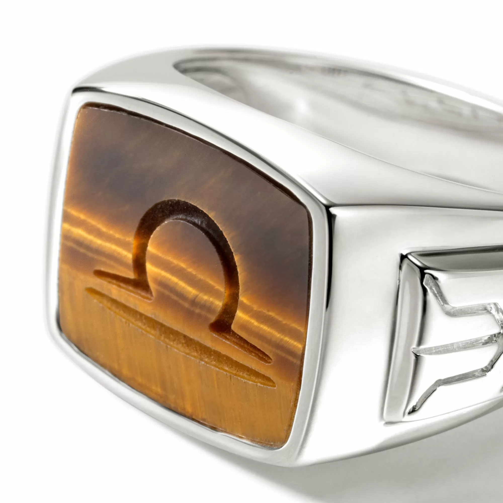 Signets^John Hardy Carved Signet Ring, Sterling Silver, Gemstone