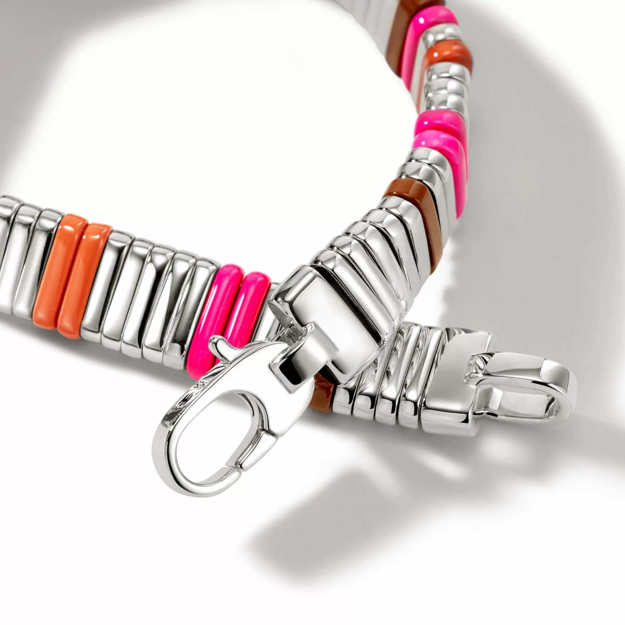 Beads^John Hardy Colorblock Bracelet, Silver, Gemstones