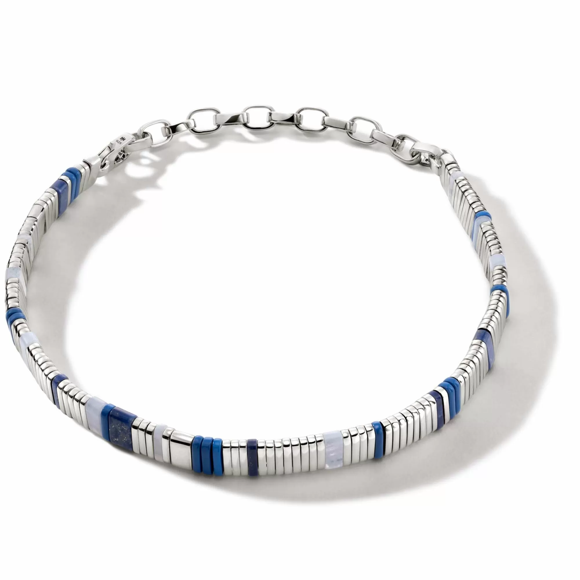 Beads^John Hardy Colorblock Choker, Silver, Gemstones