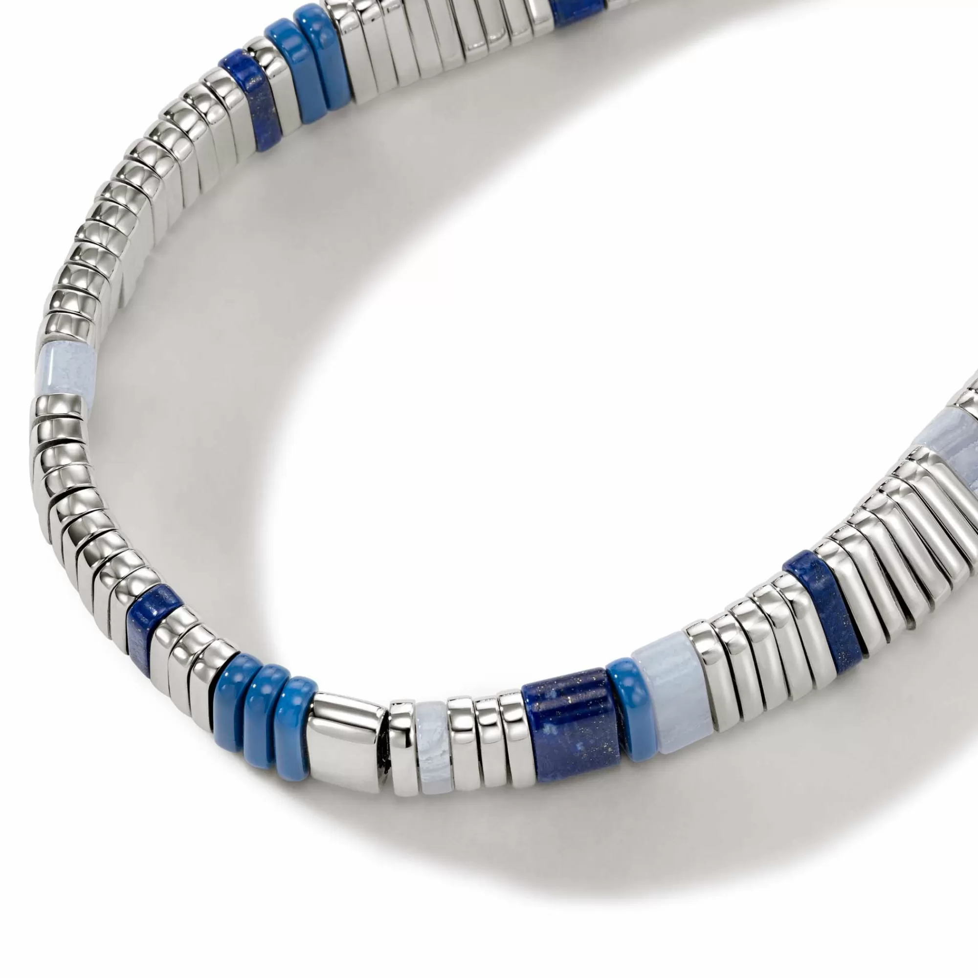 Beads^John Hardy Colorblock Choker, Silver, Gemstones