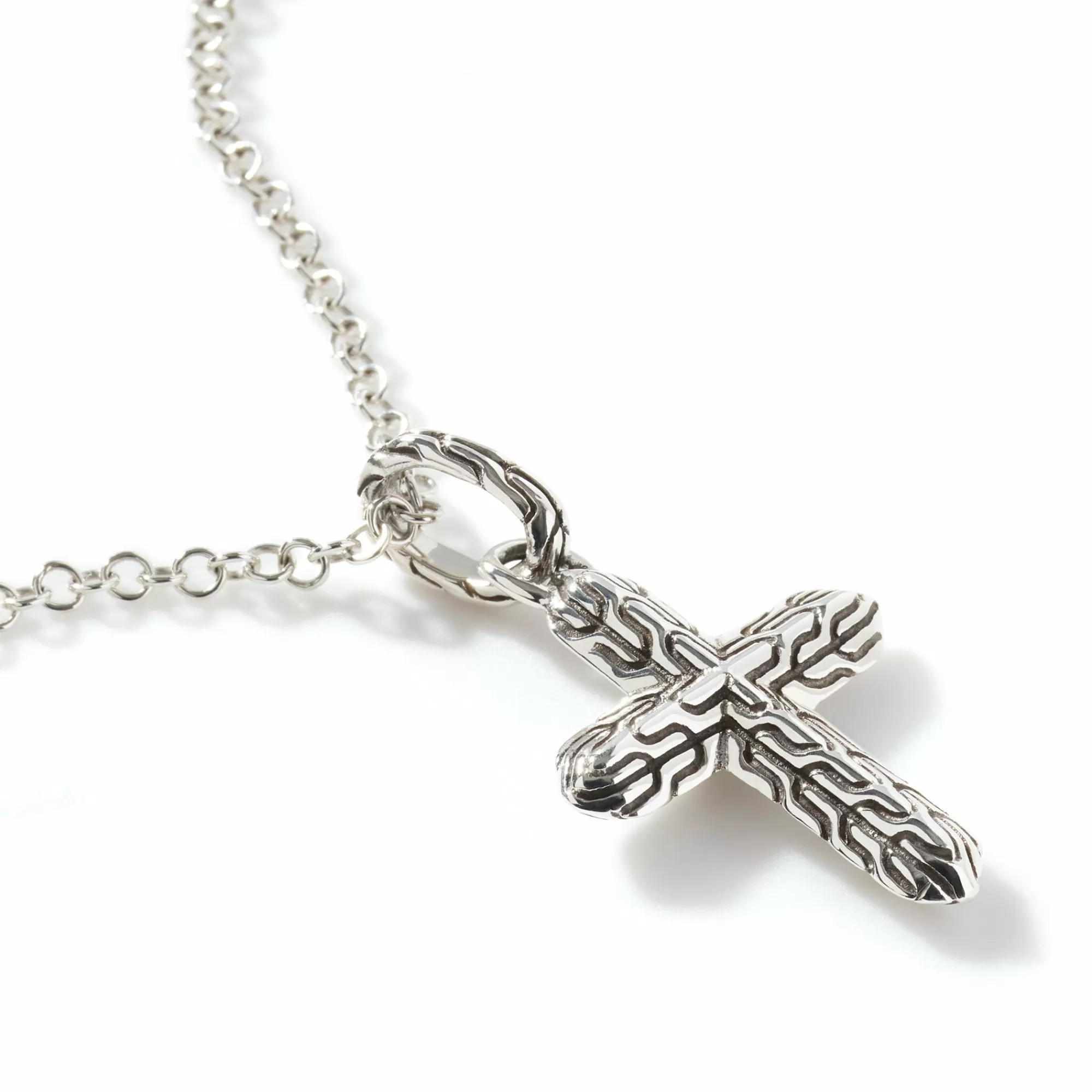 Pendants^John Hardy Cross Pendant Necklace, Sterling Silver