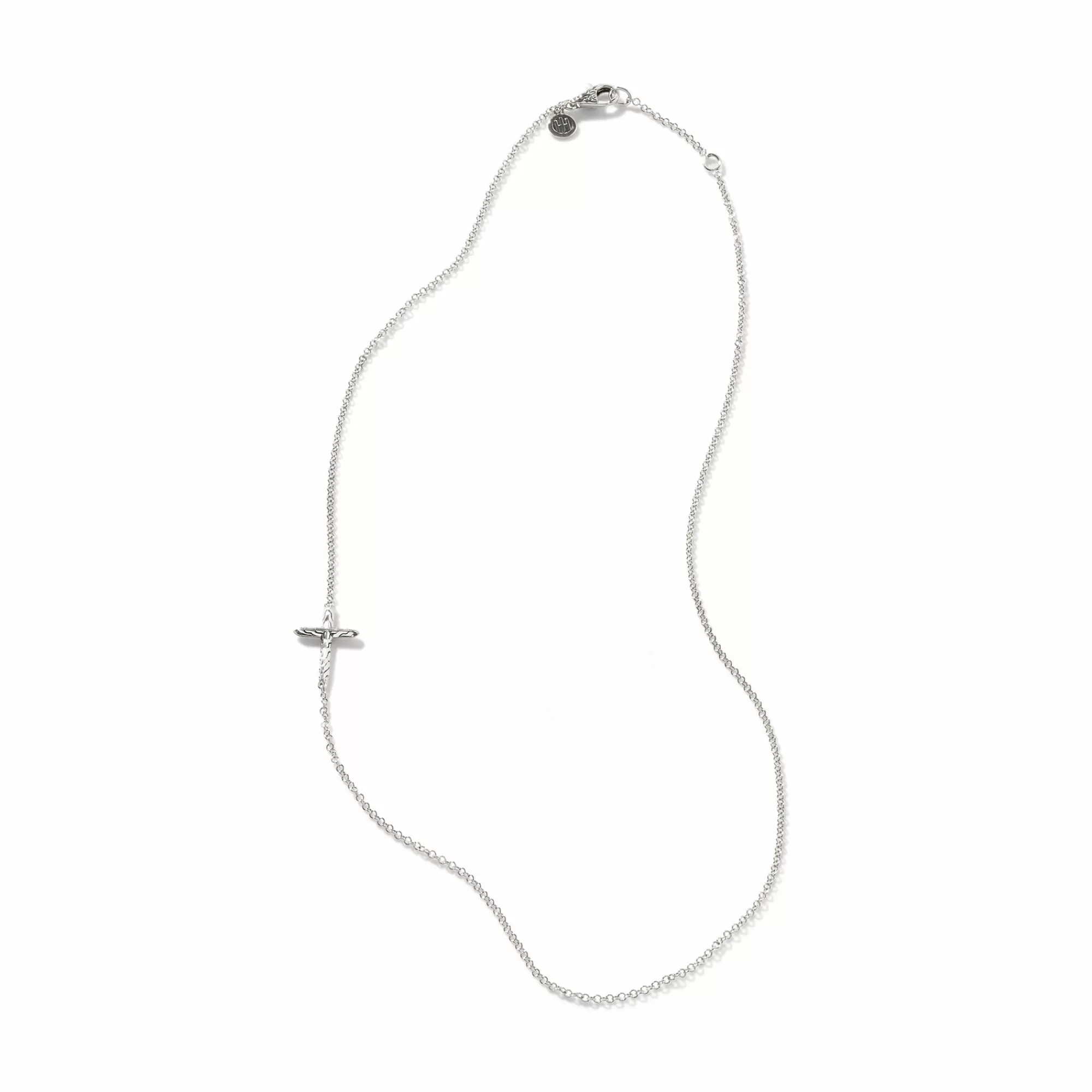 Layering^John Hardy Cross Station Necklace, Sterling Silver