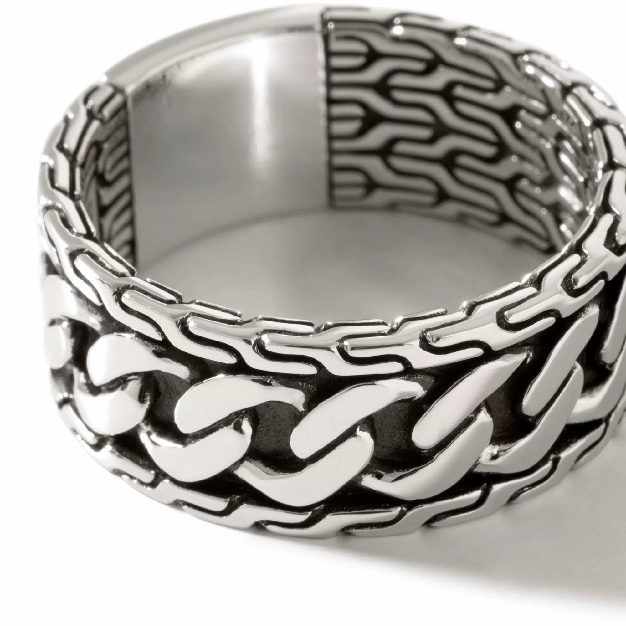 Bands^John Hardy Curb Chain Band Ring, Sterling Silver