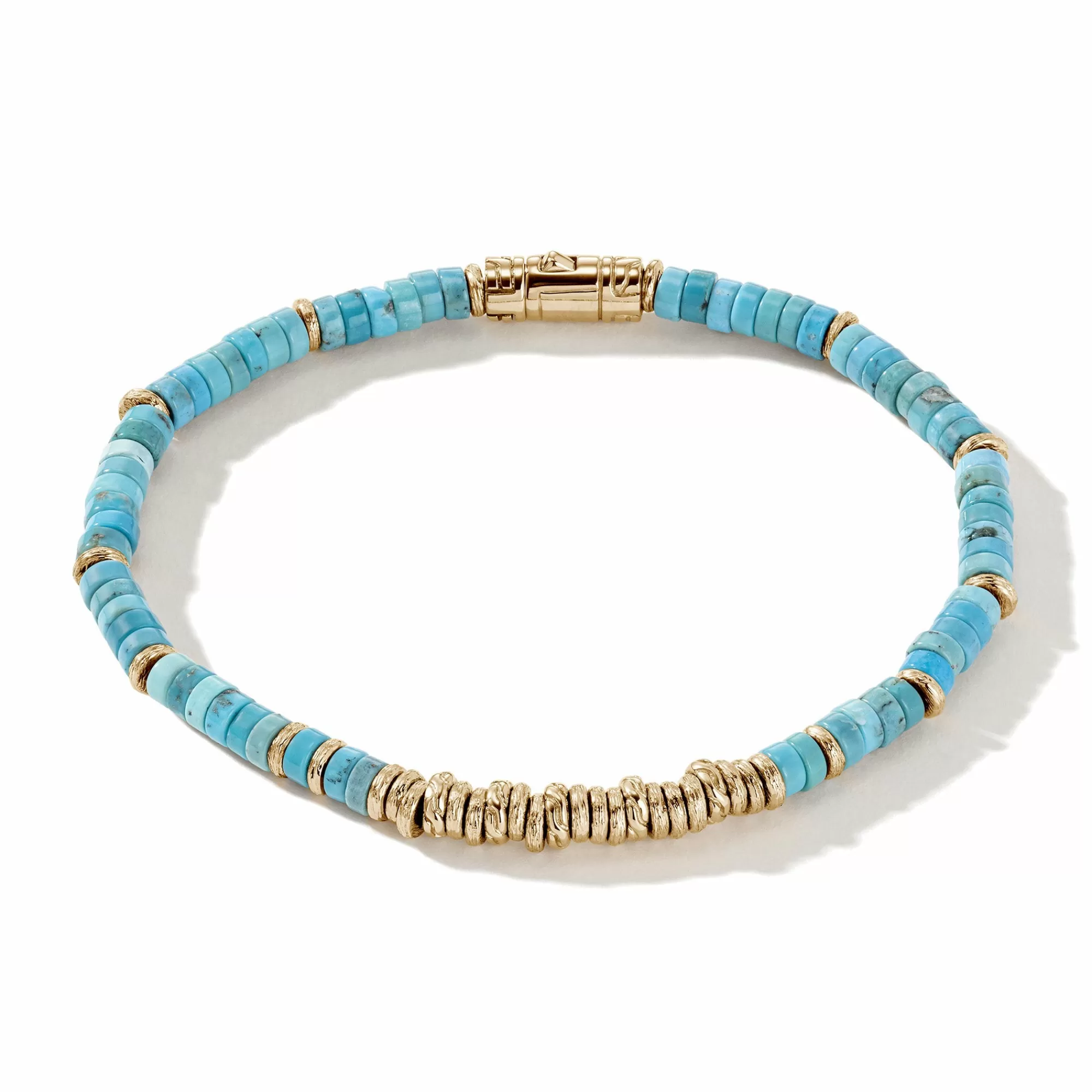 Beads^John Hardy Heishi Bracelet, Gemstones, Gold